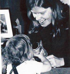 Photo of Mary Ellen Whyard and a child