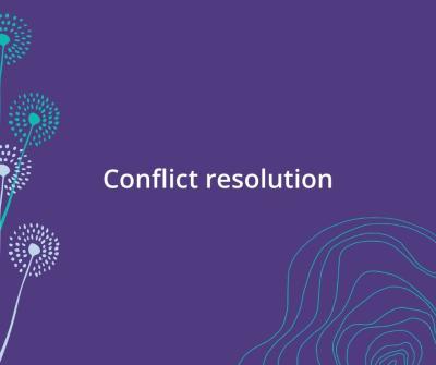 conflict, resolution