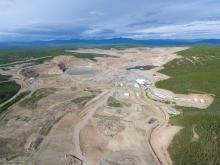 Minto mine site